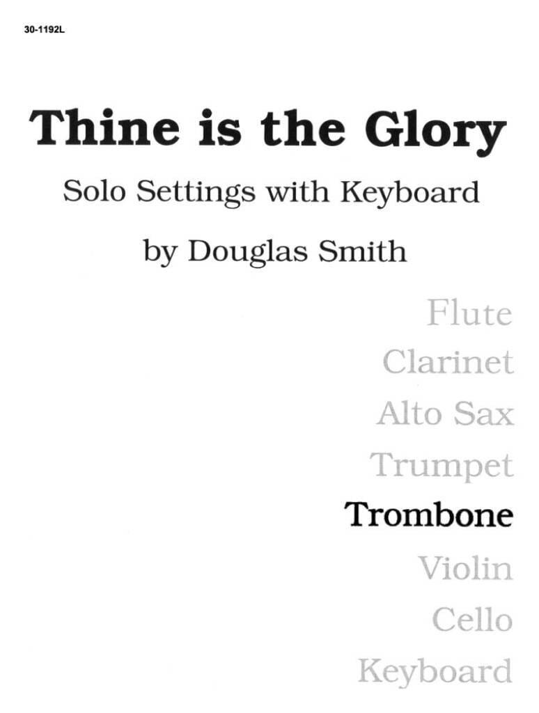 Thine Is The Glory